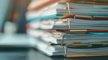 Dağıtım Belgeler içinde København Danimarka